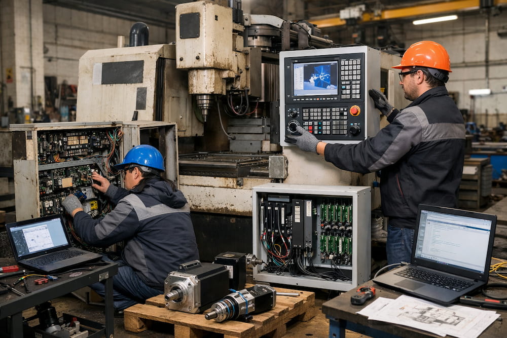 Como o retrofit de máquinas reduz custos e melhora seu desempenho industrial